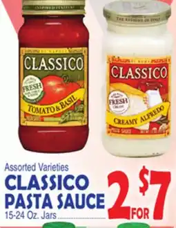 Bravo Supermarkets CLASSICO PASTA SAUCE offer