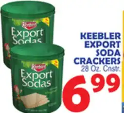 Bravo Supermarkets KEEBLER EXPORT SODA CRACKERS offer