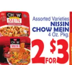 Bravo Supermarkets NISSIN CHOW MEIN offer
