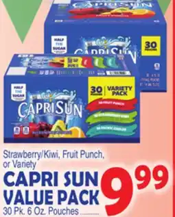 Bravo Supermarkets CAPRI SUN VALUE PACK offer
