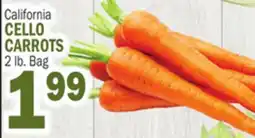 Bravo Supermarkets CELLO CARROTS offer