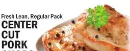 Bravo Supermarkets CENTER CUT PORK CHOPS offer