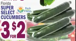 Bravo Supermarkets SUPER SELECT CUCUMBERS offer