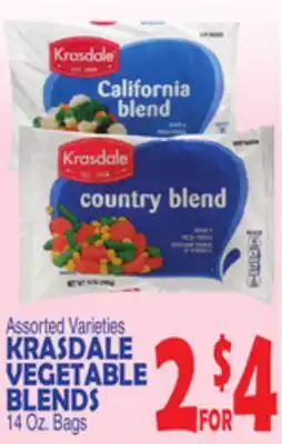 Bravo Supermarkets KRASDALE VEGETABLE BLENDS offer