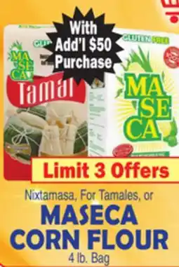 Bravo Supermarkets MASECA CORN FLOUR offer