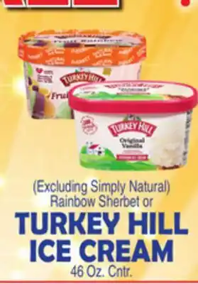 Bravo Supermarkets TURKEY HILL ICE CREAM offer