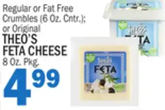 Bravo Supermarkets THEO'S FETA CHEESE offer