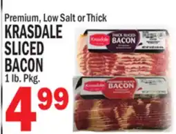 Bravo Supermarkets KRASDALE SLICED BACON offer