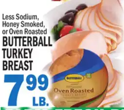 Bravo Supermarkets BUTTERBALL TURKEY BREAST offer