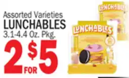Bravo Supermarkets LUNCHABLES offer