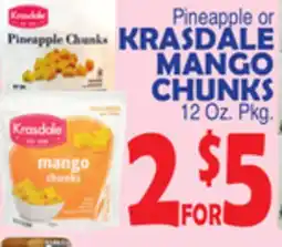 Bravo Supermarkets KRASDALE MANGO CHUNKS offer