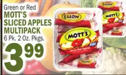 Bravo Supermarkets MOTT'S SLICED APPLES offer