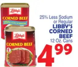 Bravo Supermarkets LIBBY'S CORNED BEEF offer