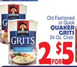 Bravo Supermarkets QUAKER GRITS offer