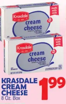 Bravo Supermarkets KRASDALE CREAM CHEESE offer