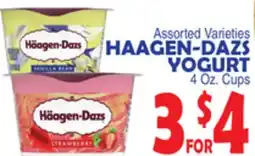 Bravo Supermarkets HAAGEN-DAZS YOGURT offer