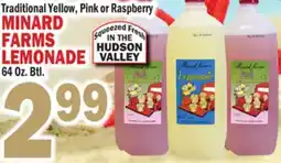 Bravo Supermarkets MINARD FARMS LEMONADE offer
