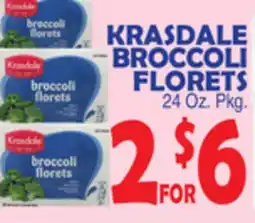 Bravo Supermarkets KRASDALE BROCCOLI FLORETS offer
