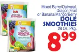 Bravo Supermarkets DOLE SMOOTHIES offer