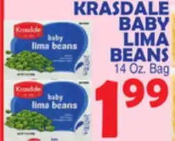 Bravo Supermarkets KRASDALE BABY LIMA BEANS offer