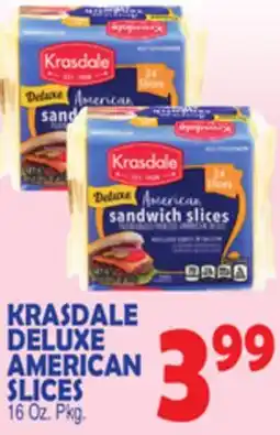 Bravo Supermarkets KRASDALE DELUXE AMERICAN SLICES offer