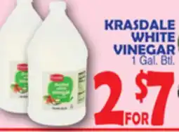 Bravo Supermarkets KRASDALE WHITE VINEGAR offer