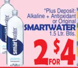 Bravo Supermarkets SMARTWATER offer
