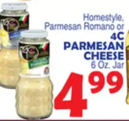 Bravo Supermarkets 4C PARMESAN CHEESE offer