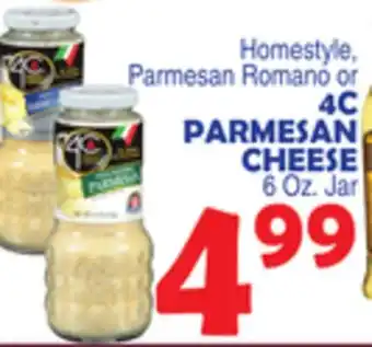 Bravo Supermarkets 4C PARMESAN CHEESE offer