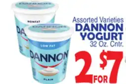 Bravo Supermarkets DANNON YOGURT offer