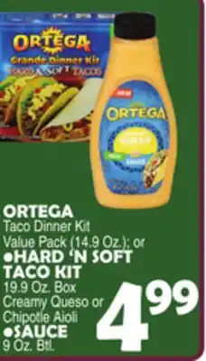 Bravo Supermarkets ORTEGA offer