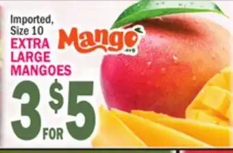 Bravo Supermarkets EXTRA LARGE MANGOES offer