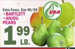 Bravo Supermarkets • BARTLETT • ANJOU PEARS offer