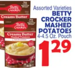 Bravo Supermarkets BETTY CROCKER MASHED POTATOES offer