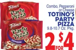 Bravo Supermarkets TOTINO'S PARTY PIZZA offer
