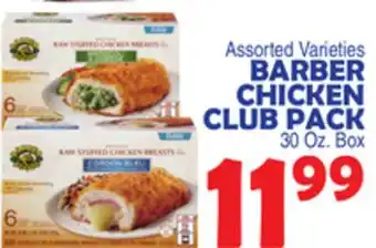 Bravo Supermarkets BARBER CHICKEN CLUB PACK offer