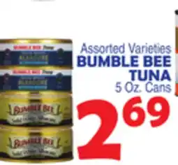 Bravo Supermarkets BUMBLE BEE TUNA offer