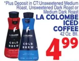 Bravo Supermarkets LA COLOMBE ICED COFFEE offer