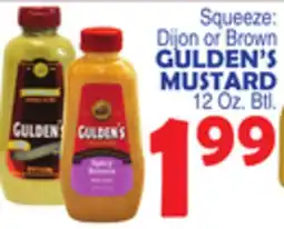 Bravo Supermarkets GULDEN'S MUSTARD offer