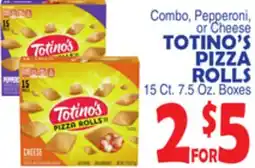 Bravo Supermarkets TOTINO'S PIZZA ROLLS offer