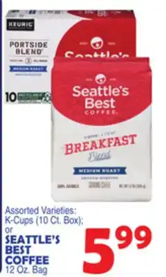 Bravo Supermarkets SEATTLE'S BEST COFFEE offer