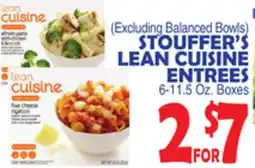 Bravo Supermarkets STOUFFER'S LEAN CUISINE ENTREES offer