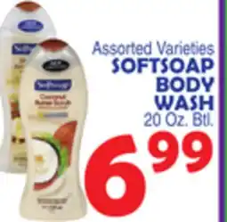 Bravo Supermarkets SOFTSOAP BODY WASH offer