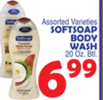 Bravo Supermarkets SOFTSOAP BODY WASH offer