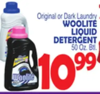 Bravo Supermarkets WOOLITE LIQUID DETERGENT offer