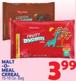 Bravo Supermarkets MALT-O-MEAL CEREAL offer