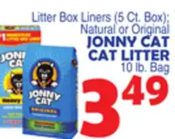 Bravo Supermarkets JONNY CAT CAT LITTER offer