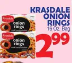 Bravo Supermarkets KRASDALE ONION RINGS offer