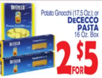 Bravo Supermarkets DECECCO PASTA offer