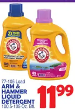 Bravo Supermarkets ARM & HAMMER LIQUID DETERGENT offer